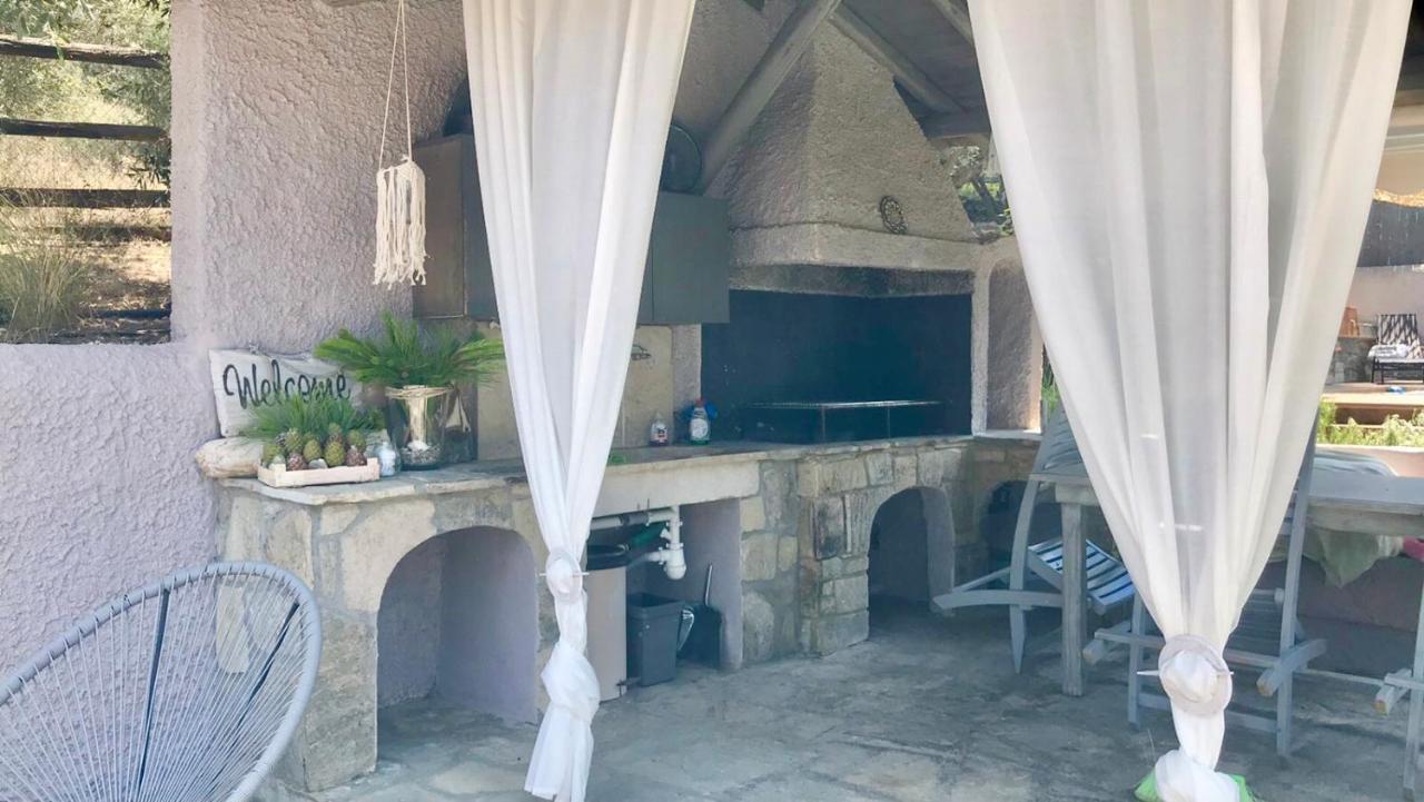 Sea View Villa In Olive Garden Nea Kallikrateia Ngoại thất bức ảnh
