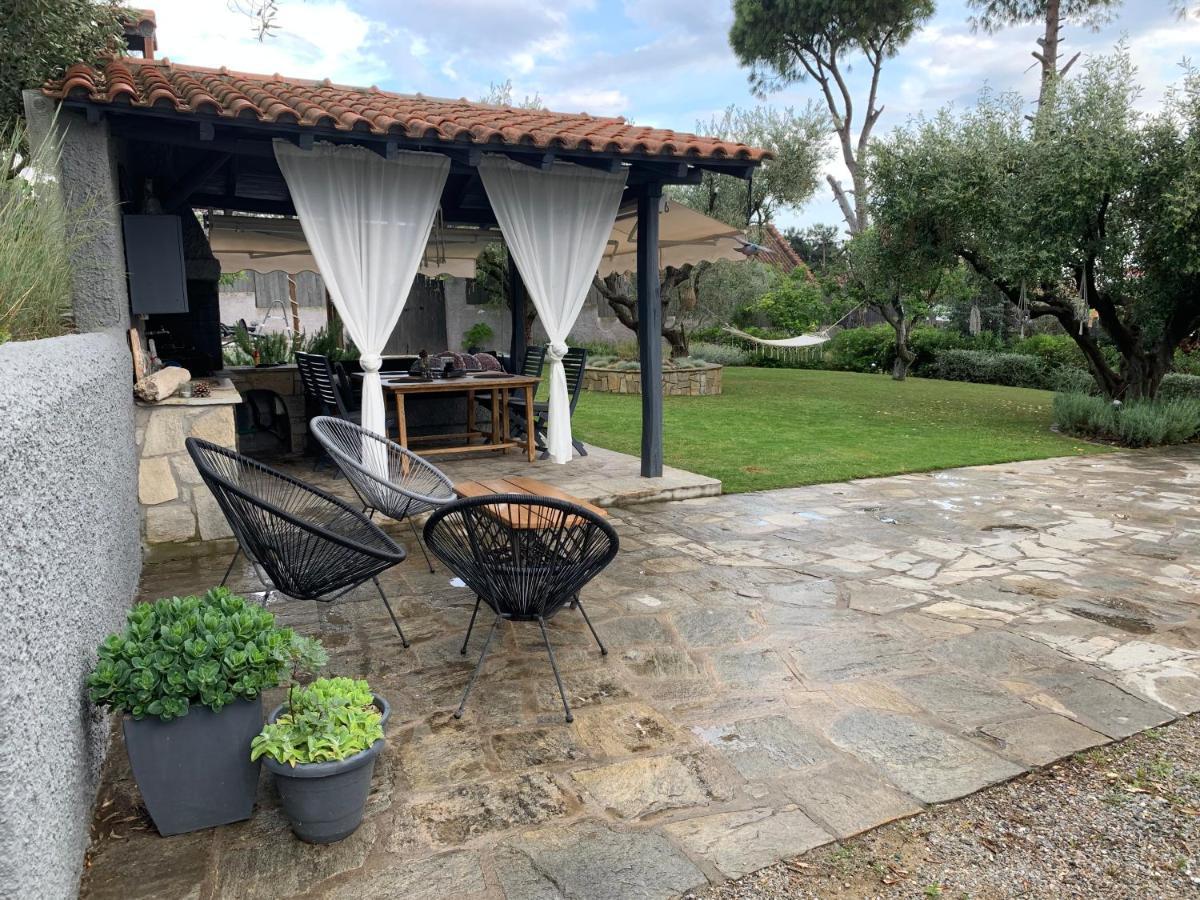 Sea View Villa In Olive Garden Nea Kallikrateia Ngoại thất bức ảnh