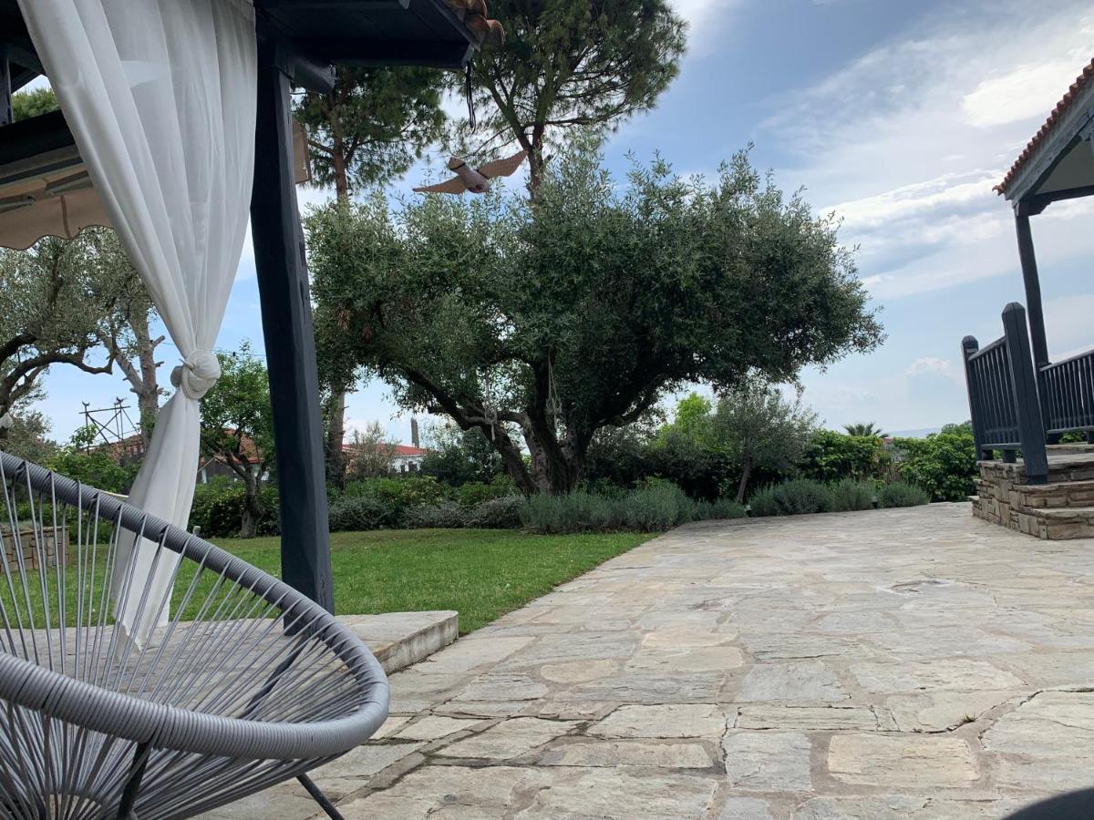 Sea View Villa In Olive Garden Nea Kallikrateia Ngoại thất bức ảnh