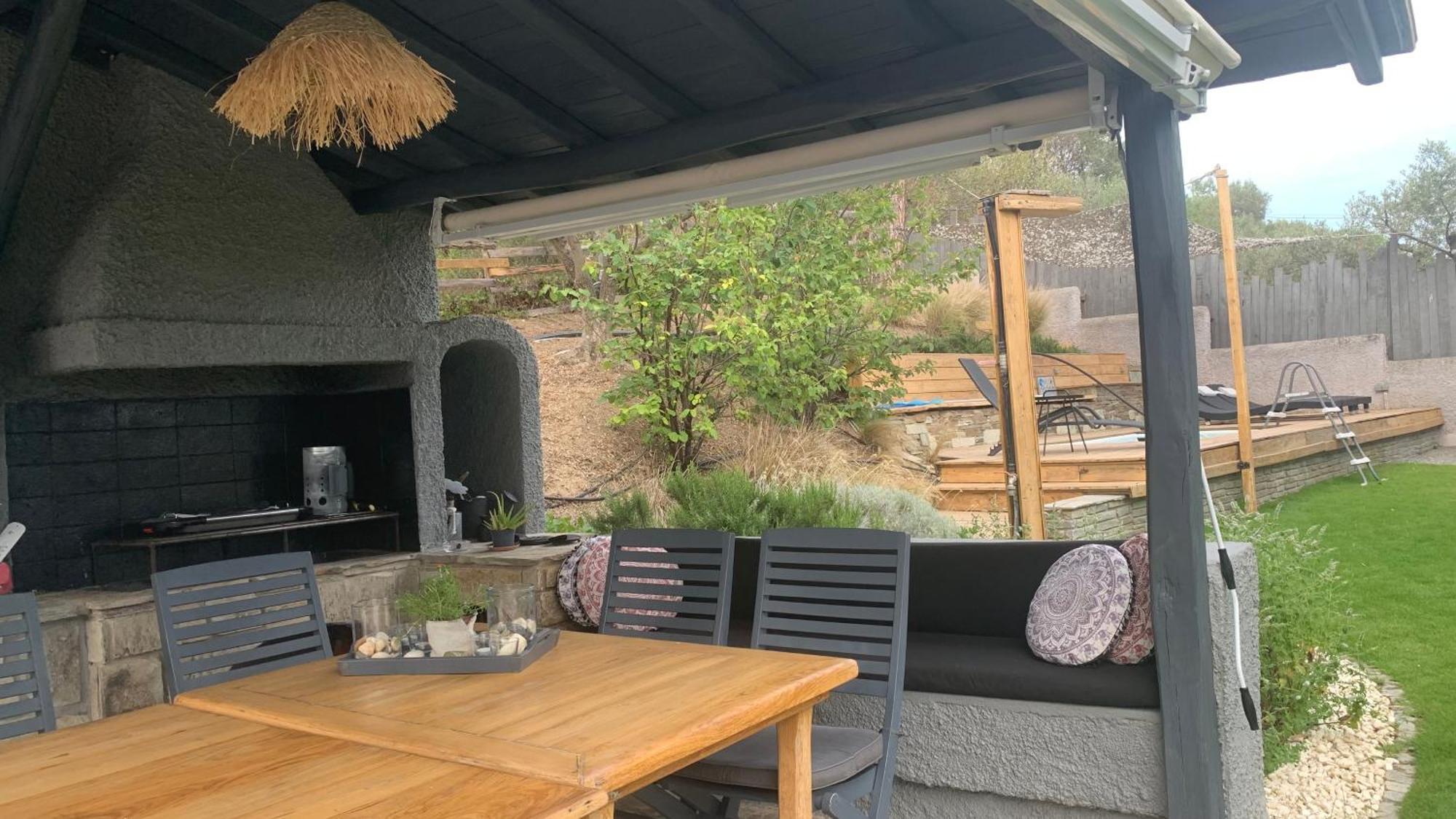 Sea View Villa In Olive Garden Nea Kallikrateia Ngoại thất bức ảnh