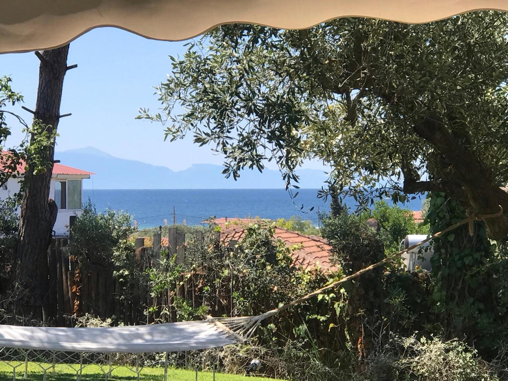 Sea View Villa In Olive Garden Nea Kallikrateia Ngoại thất bức ảnh